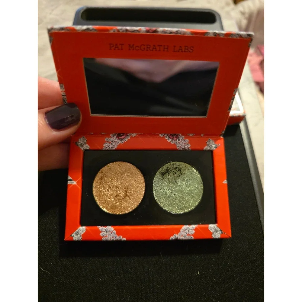 Pat McGrath Labs Luminous Legends Eye Shadow Duo Celestial Jade Petallic Passion